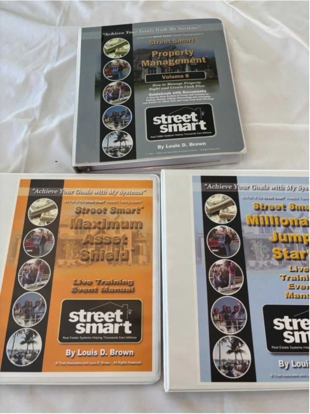 Street Smart Real Estate Investor Training Manuals Set, One Size, #E63